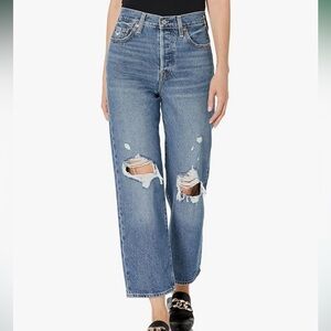 Levi's Women's Ribcage Straight Ankle Jeans new